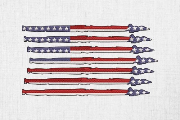 Fighter Jet USA Flag Embroidery Review