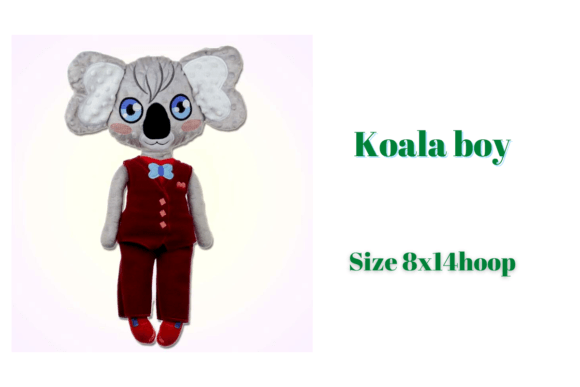 Koala Boy Doll ITH Review for Boutique Apparel
