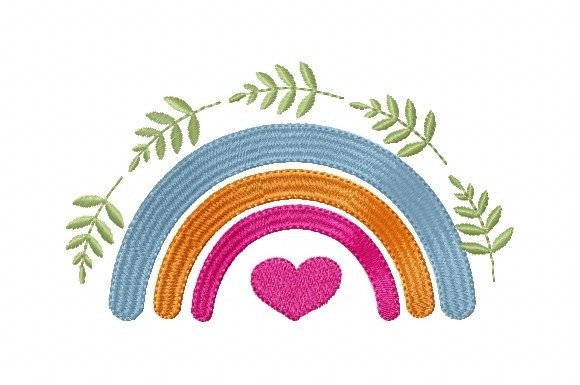 Rainbow with Heart and Flower: A Seller’s Review