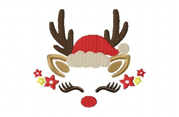 Review: Christmas Reindeer with Stars Design
