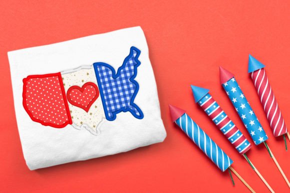Review: Love America 3 Panel Applique for Etsy Shops