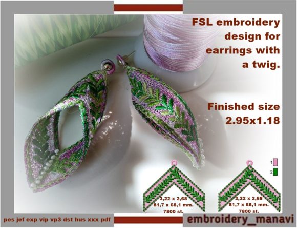 Reviewing FSL Earrings with a Twig for Craft Fairs