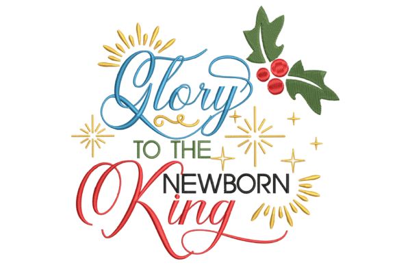 Reviewing Glory to the Newborn King for Holiday Stitching