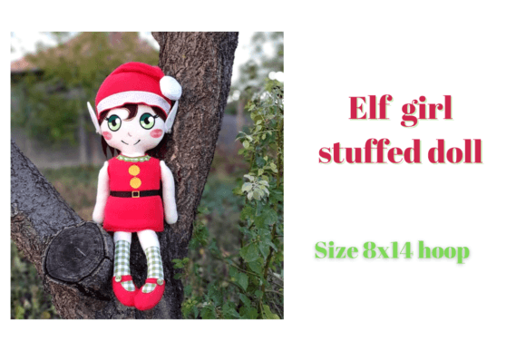 Reviewing the Christmas Elf Girl Doll ITH Design